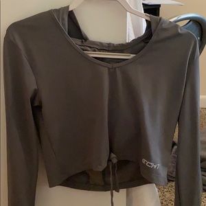 ECHT light weight crop hoodie